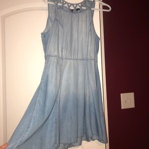 Blue Jean Dress - L